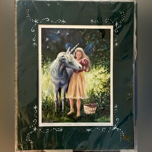 Mishell Swartwout Whisper’s Treat 192 of 950 Fairy Unicorn Fantasy Art Print